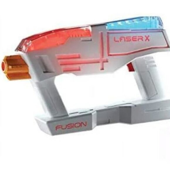 Laser X Fusion Blaster One 1 Player Blaster & Micro Receiver Laser Tag Game Kids - Picture 2 of 4